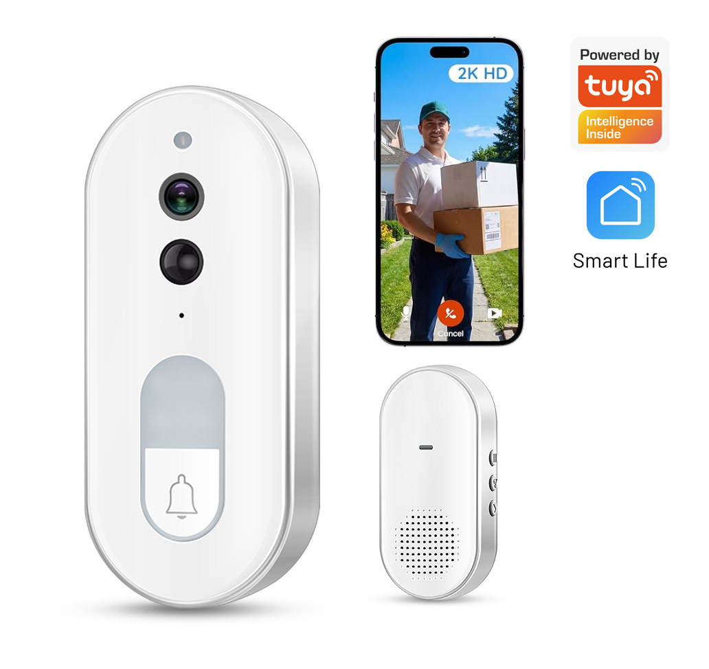 Home Security Honeywell - Tuya Smart Video Doorbell Wireless 1080P