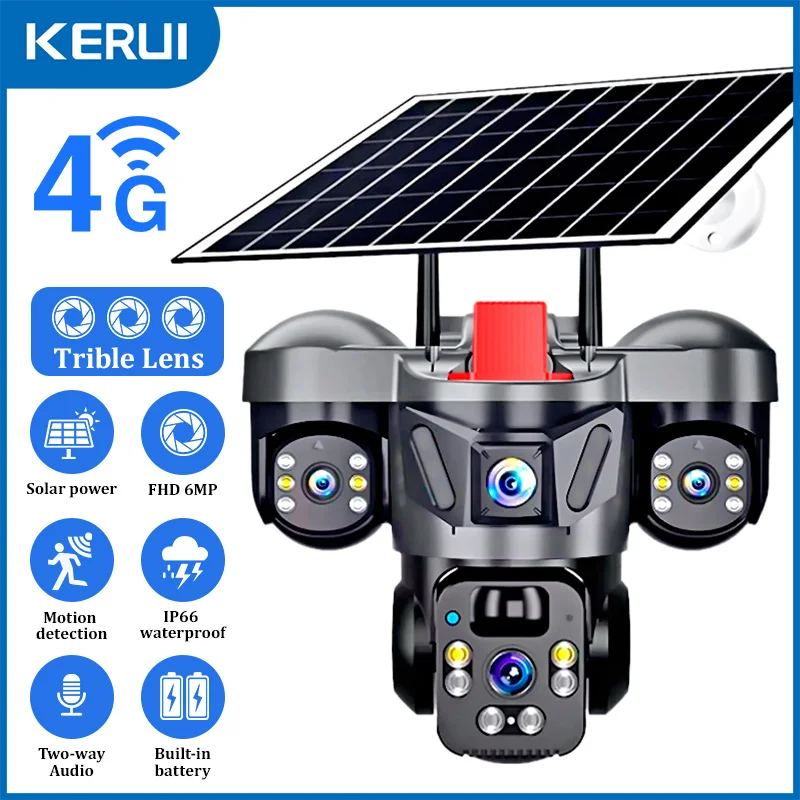 Home Security Honeywell - KERUI V380 Pro Outdoor PTZ 6MP