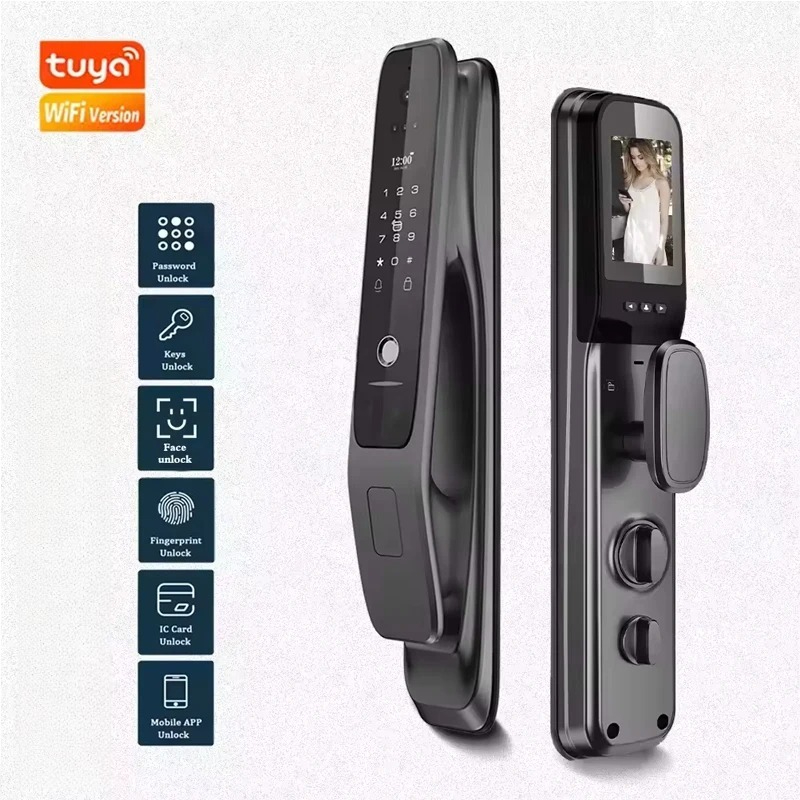 HX5 Smart Door Lock 3D Face Re - đánh giá và giá Home Security Doors