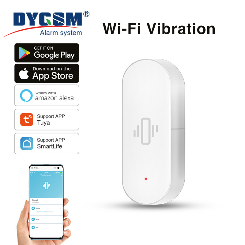 Tuya WiFi Vibration Sensor, Se - đánh giá và giá Home Security Alexa