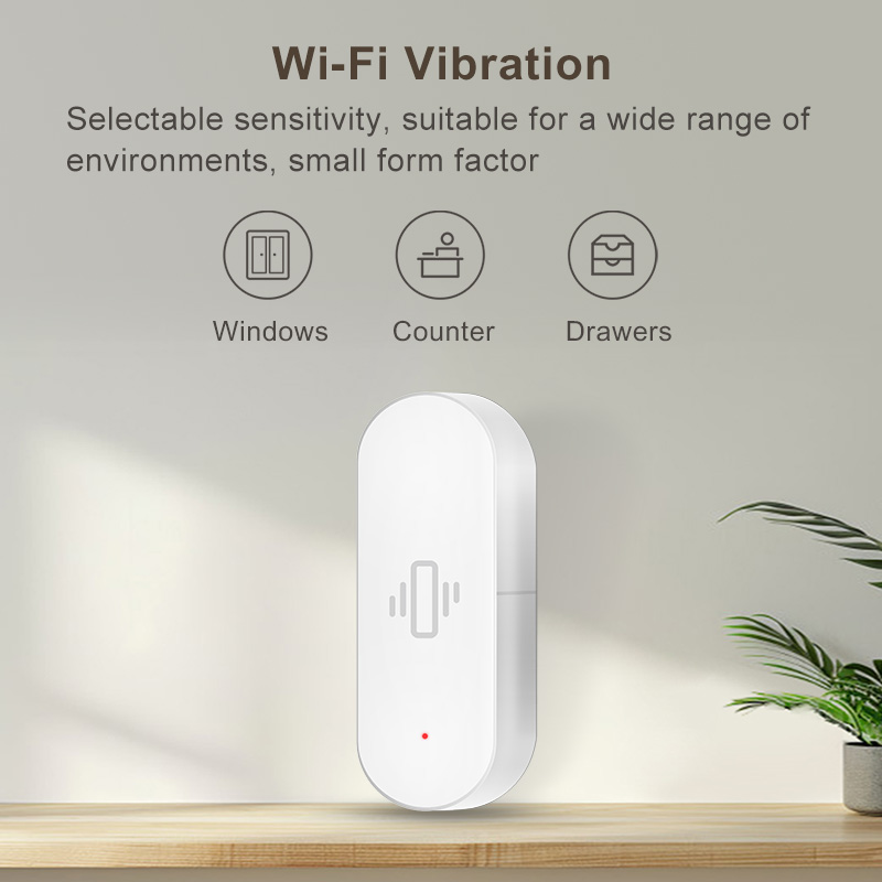 Tuya WiFi Vibration Sensor, Se - đánh giá và giá Home Security Alexa