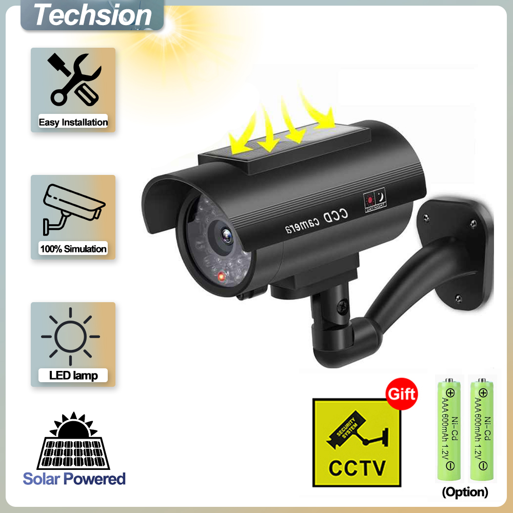 Solar Panel Dummy Surveillance - đánh giá và giá Home Security And Cctv