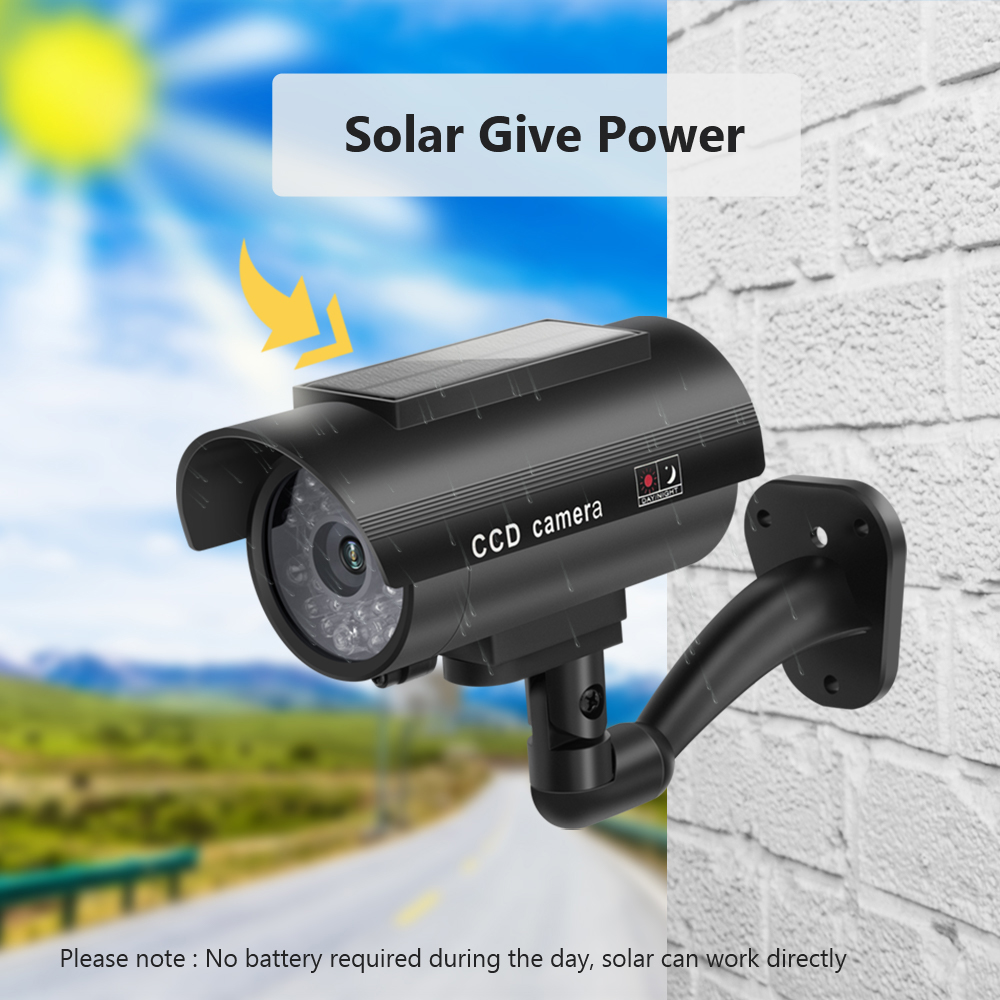 Solar Panel Dummy Surveillance - đánh giá và giá Home Security And Cctv