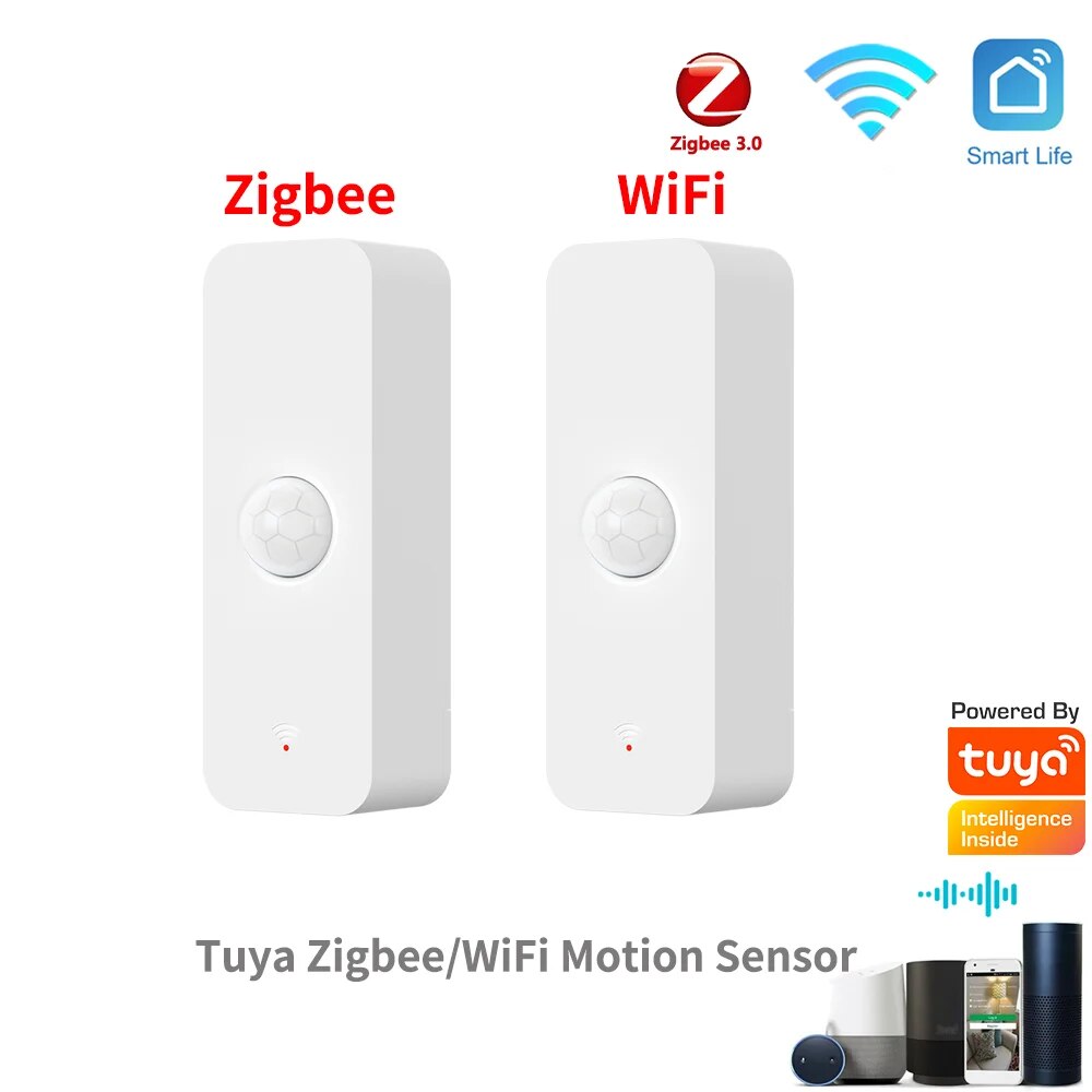 Tuya WiFi Zigbee PIR Motion Se - đánh giá và giá Home Security Alexa