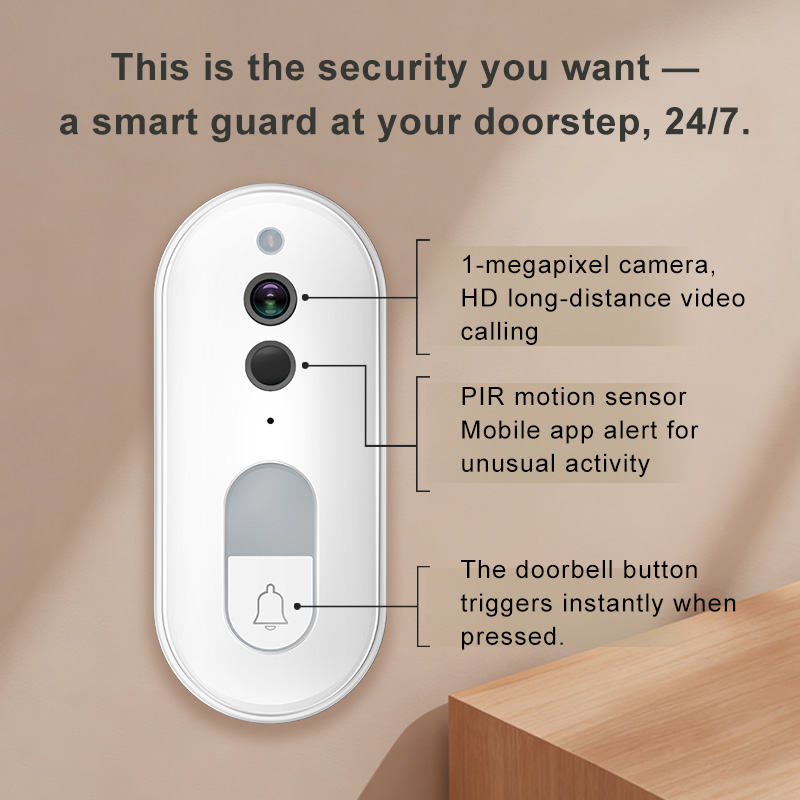 Tuya Smart Video Doorbell Wire - đánh giá và giá Home Security Honeywell