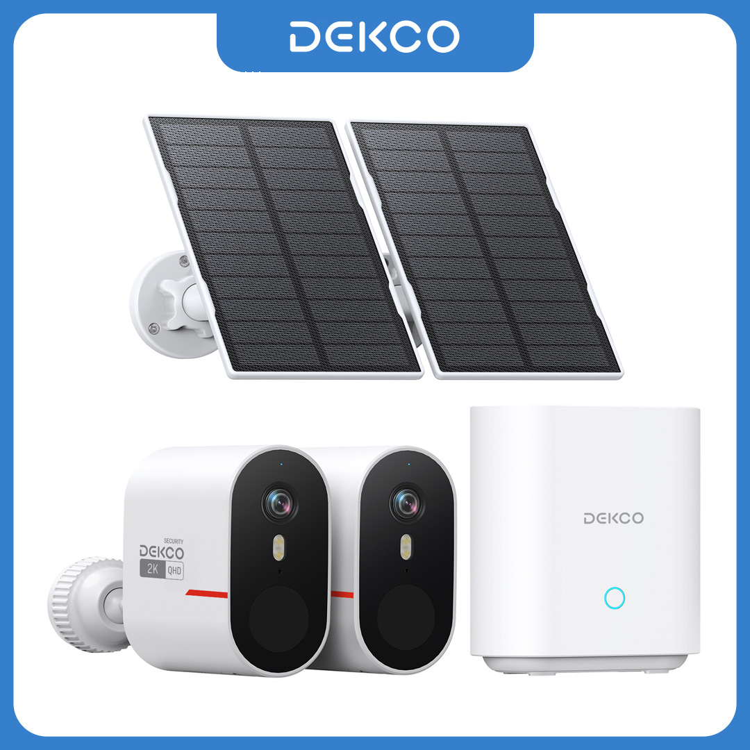 Dekco 3MP WiFi Solar Camera Sy - đánh giá và giá Home Security Alexa