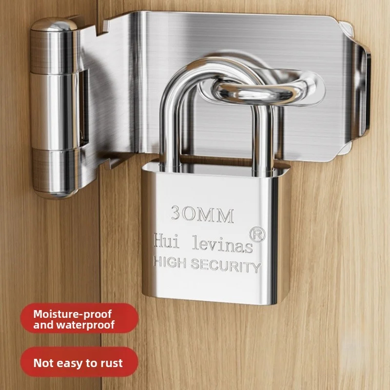 Stainless Steel Padlock Hasp 9 - đánh giá và giá Home Security Tapo