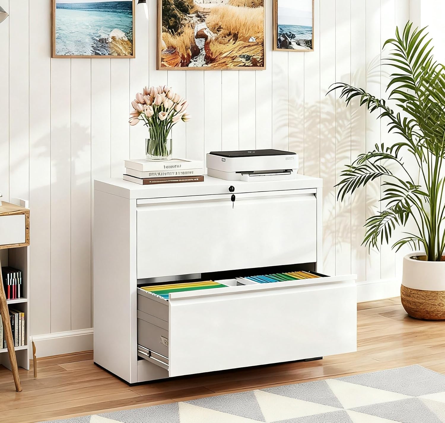Metal Filing Cabinet 2-Drawer  - đánh giá và giá Home Security Letters