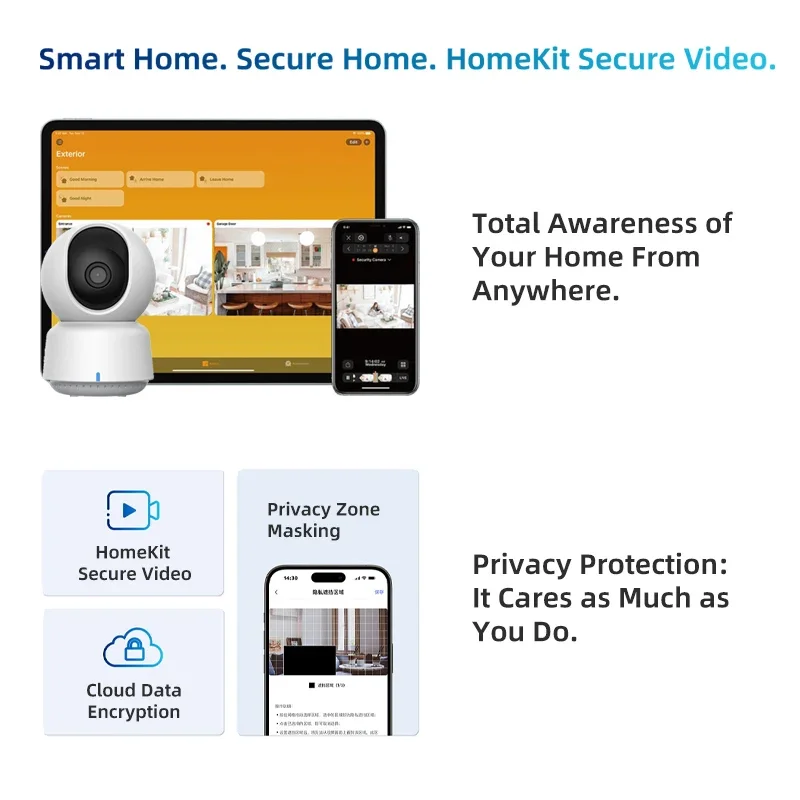 Original Aqara Smart Camera E1 - đánh giá và giá Home Security Tech