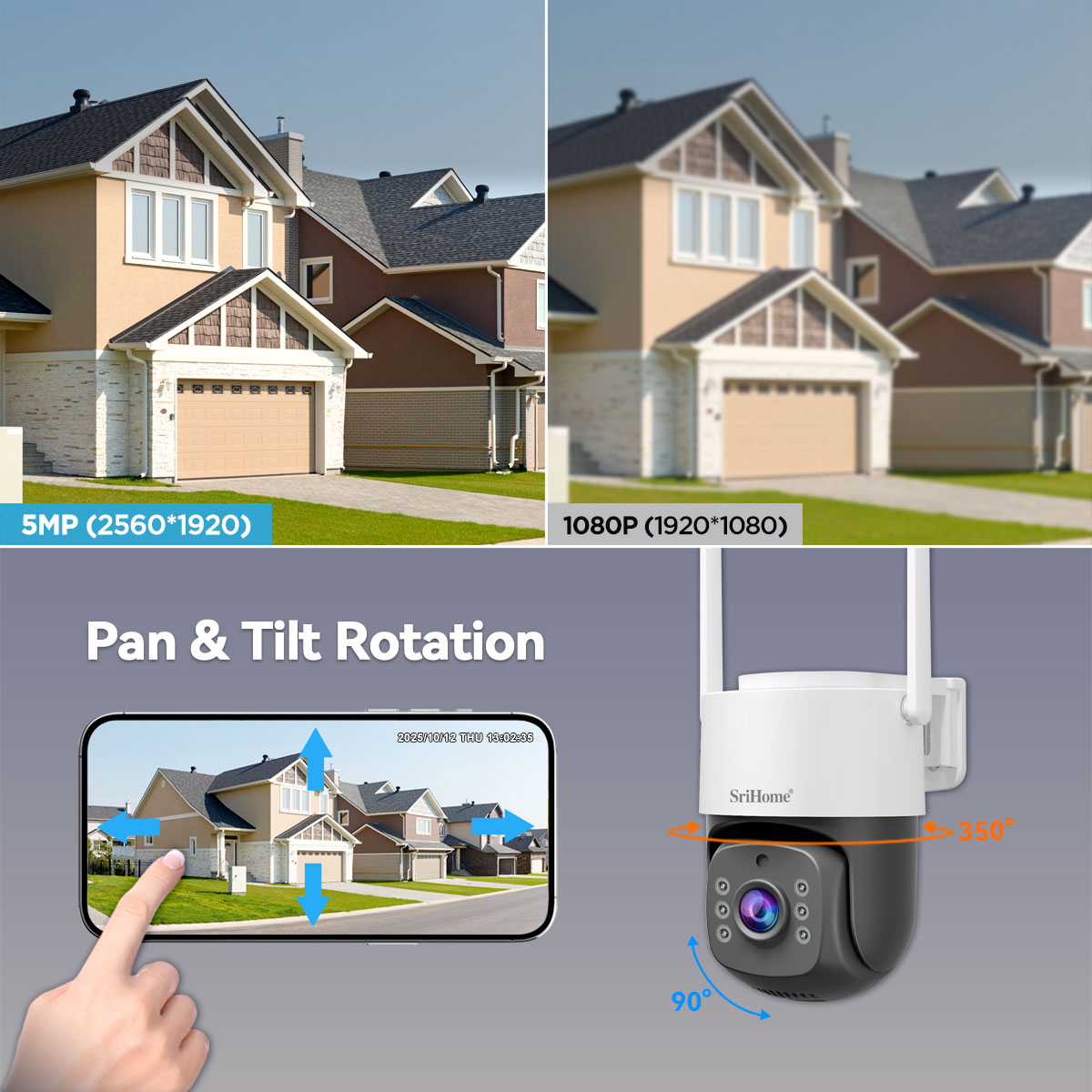 Srihome NVS012-IPC056 5MP IP C - đánh giá và giá Home Security And Cctv