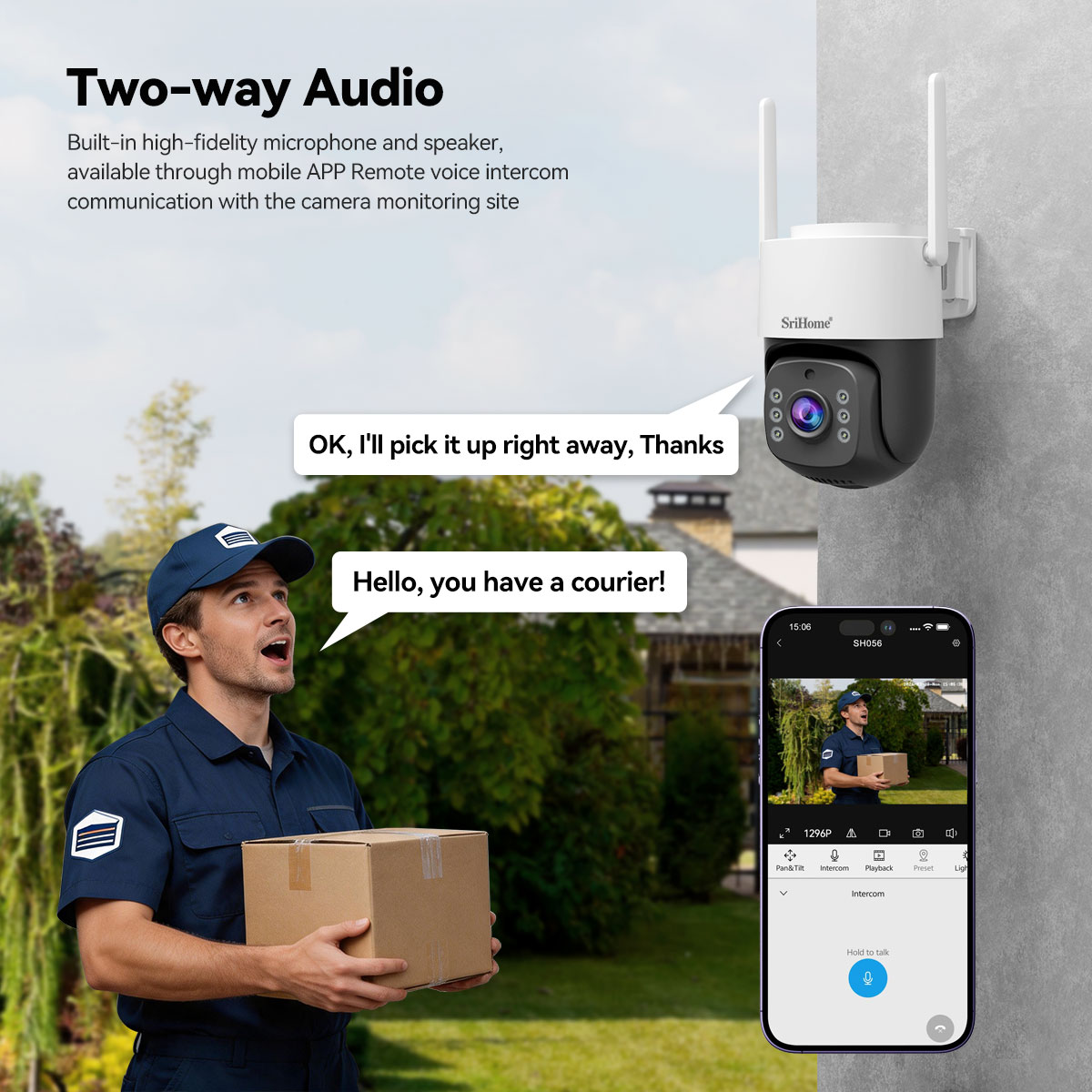 Srihome NVS012-IPC056 5MP IP C - đánh giá và giá Home Security And Cctv