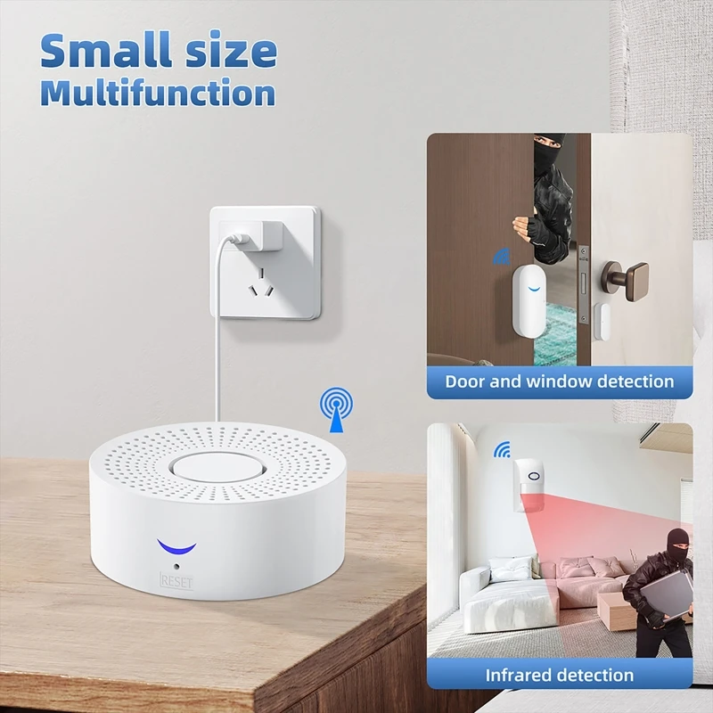 433MHz Smart Home Tuya WiFi Do - đánh giá và giá Home Security Alexa