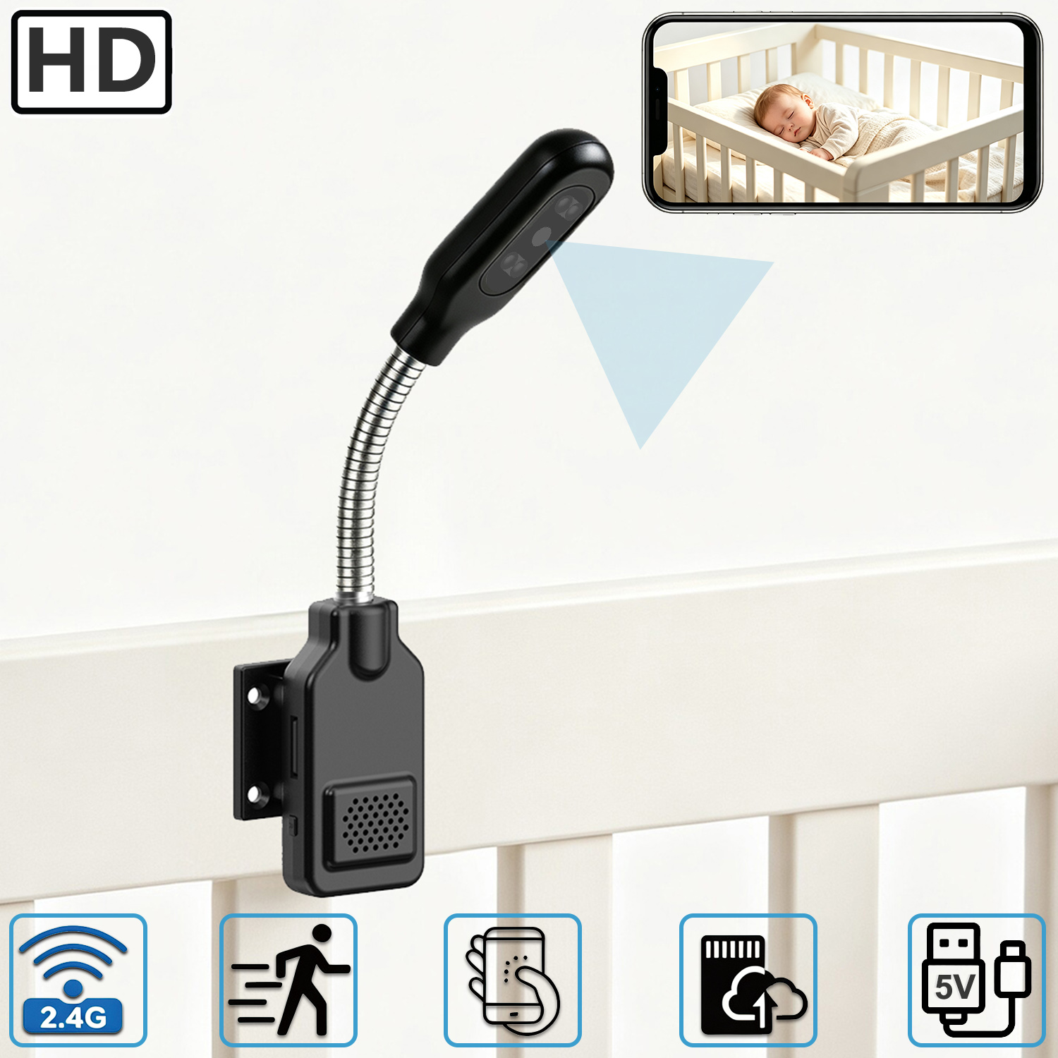 Flexible Gooseneck Baby Pet Mo - đánh giá và giá Home Security Honeywell
