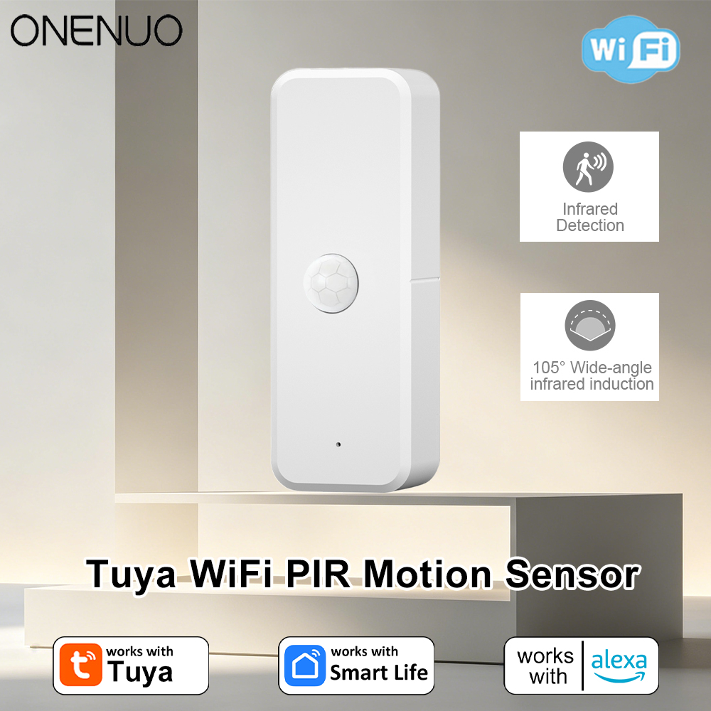 New Tuya WiFi PIR Motion Detec - đánh giá và giá Home Security Alexa