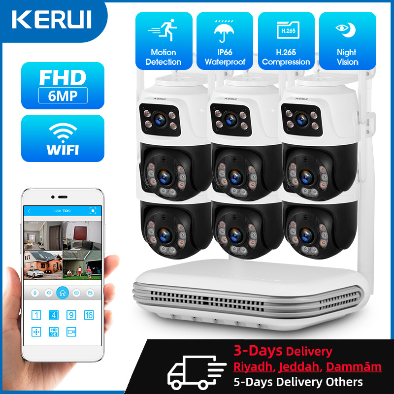 KERUI Waterproof 6MP HD Wirele - đánh giá và giá Home Security And Cctv