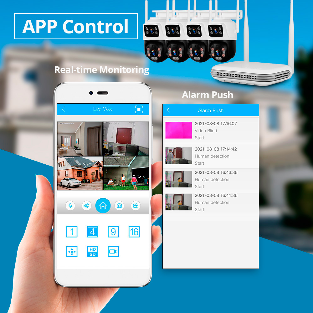 KERUI Waterproof 6MP HD Wirele - đánh giá và giá Home Security And Cctv