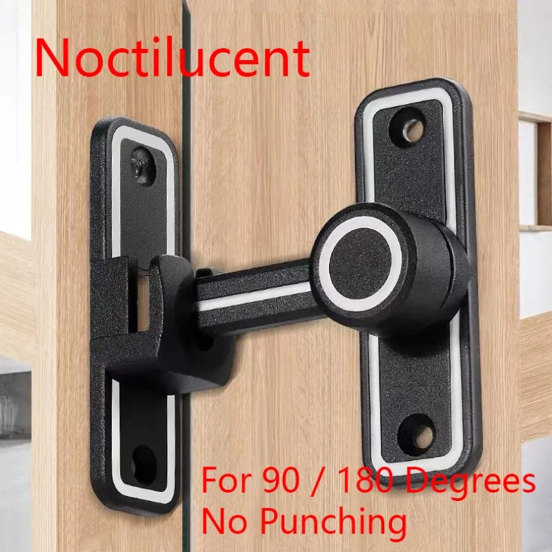 Black Luminous Barn Door Latch - đánh giá và giá Home Security Tapo