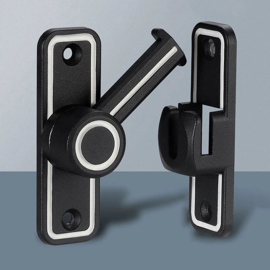 Black Luminous Barn Door Latch - đánh giá và giá Home Security Tapo