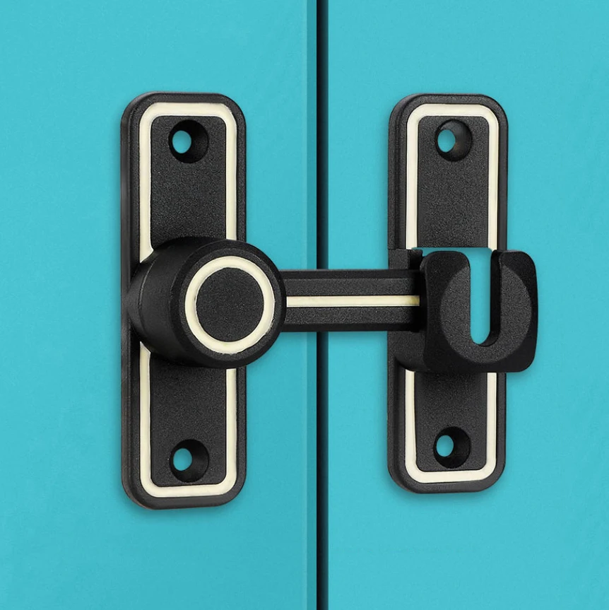 Black Luminous Barn Door Latch - đánh giá và giá Home Security Tapo