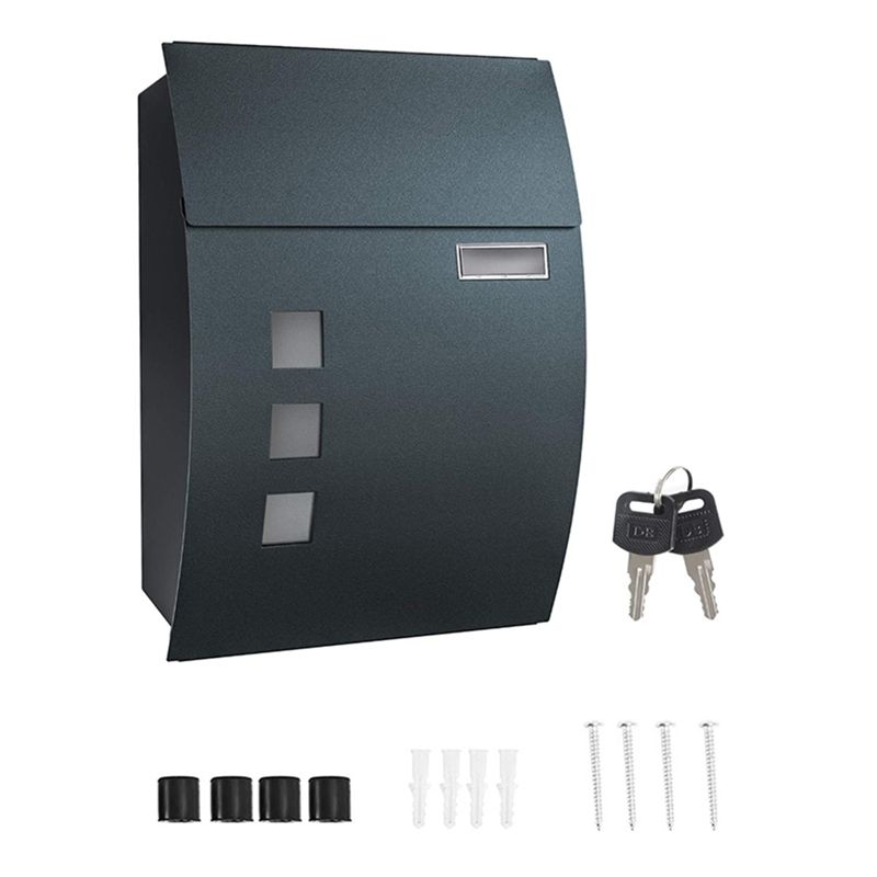 AEE4-Wall Mounted Post Box - W - đánh giá và giá Home Security Letters