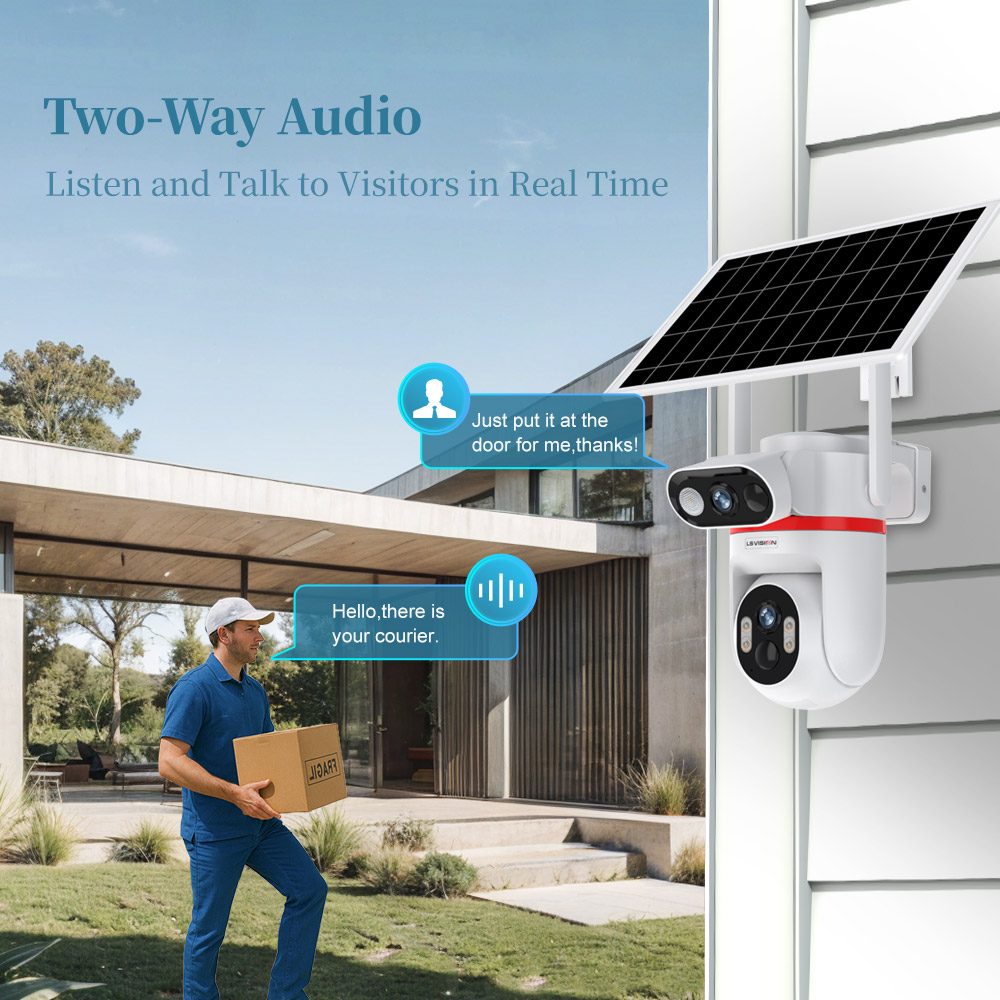 LS VISION Solar Security Camer - đánh giá và giá Home Zone Security Camera