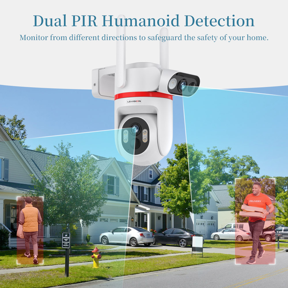 LS VISION Solar Security Camer - đánh giá và giá Home Zone Security Camera