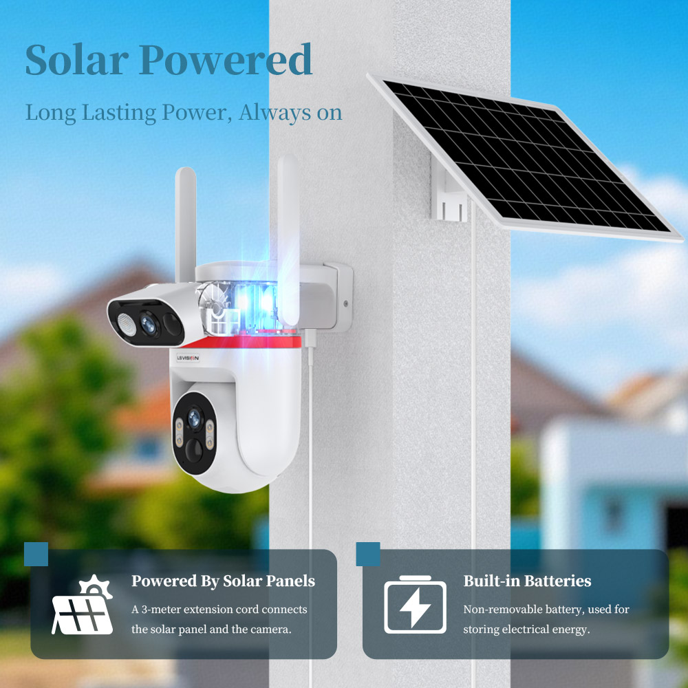 LS VISION Solar Security Camer - đánh giá và giá Home Zone Security Camera