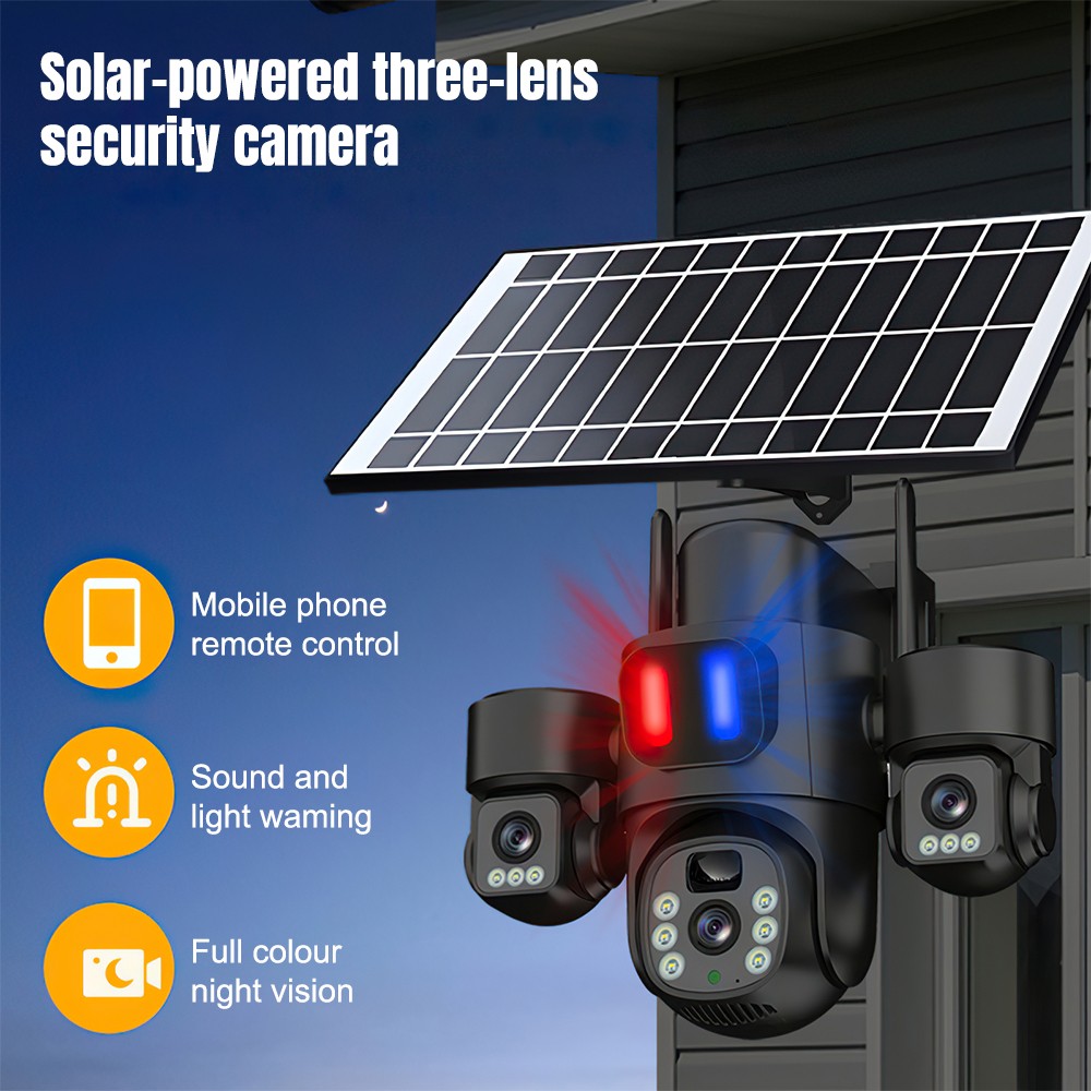 Solar WiFi PTZ Camera Outdoor  - đánh giá và giá Home Security And Cctv