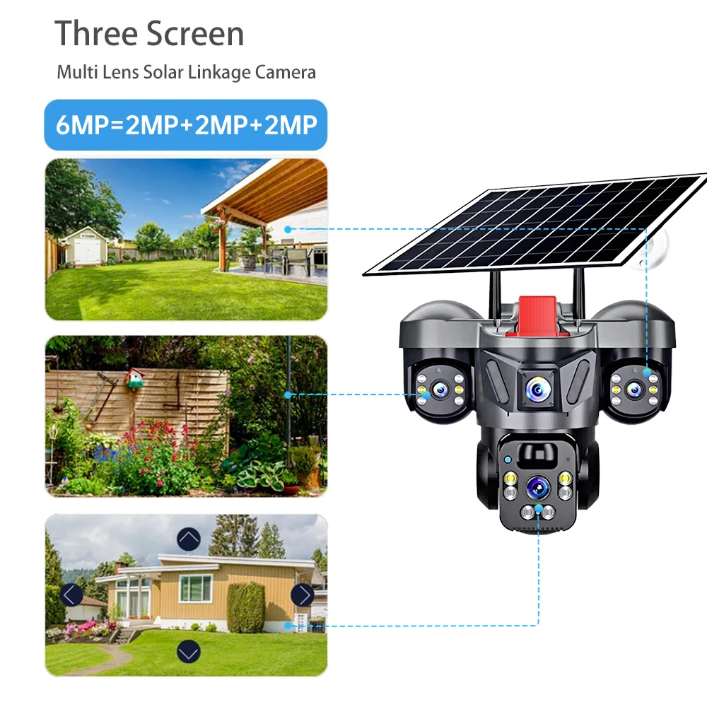 KERUI V380 Pro Outdoor PTZ 6MP - đánh giá và giá Home Security Honeywell