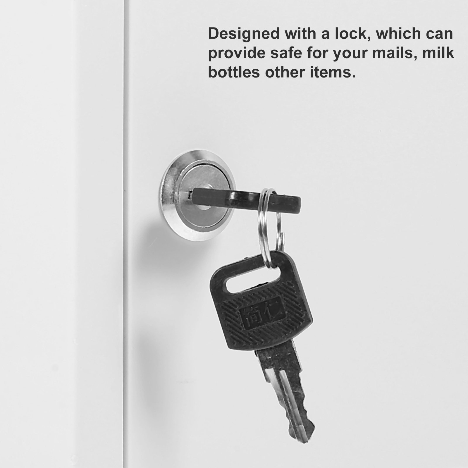 Wall Mounted Plastic Milk Box  - đánh giá và giá Home Security Letters