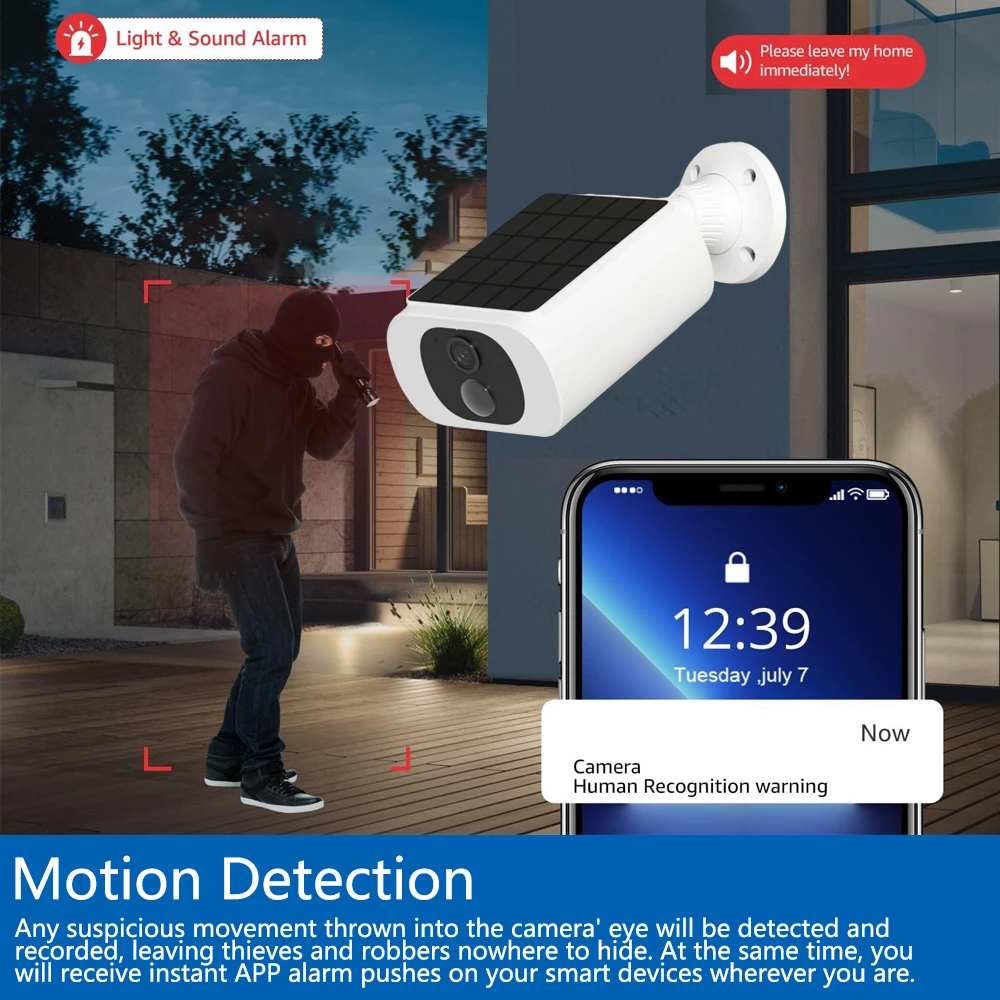 Tuya 5MP Solar Security Camera - đánh giá và giá Home Security Honeywell