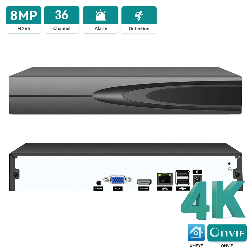 4K ONVIF Camera Quan Sát NVR 3 - đánh giá và giá Home Security Camera System