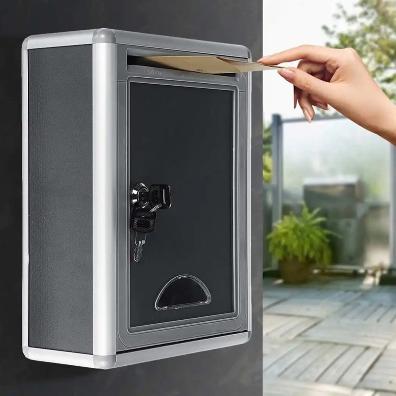 Aluminum Alloy Post Box Wall M - đánh giá và giá Home Security Letters