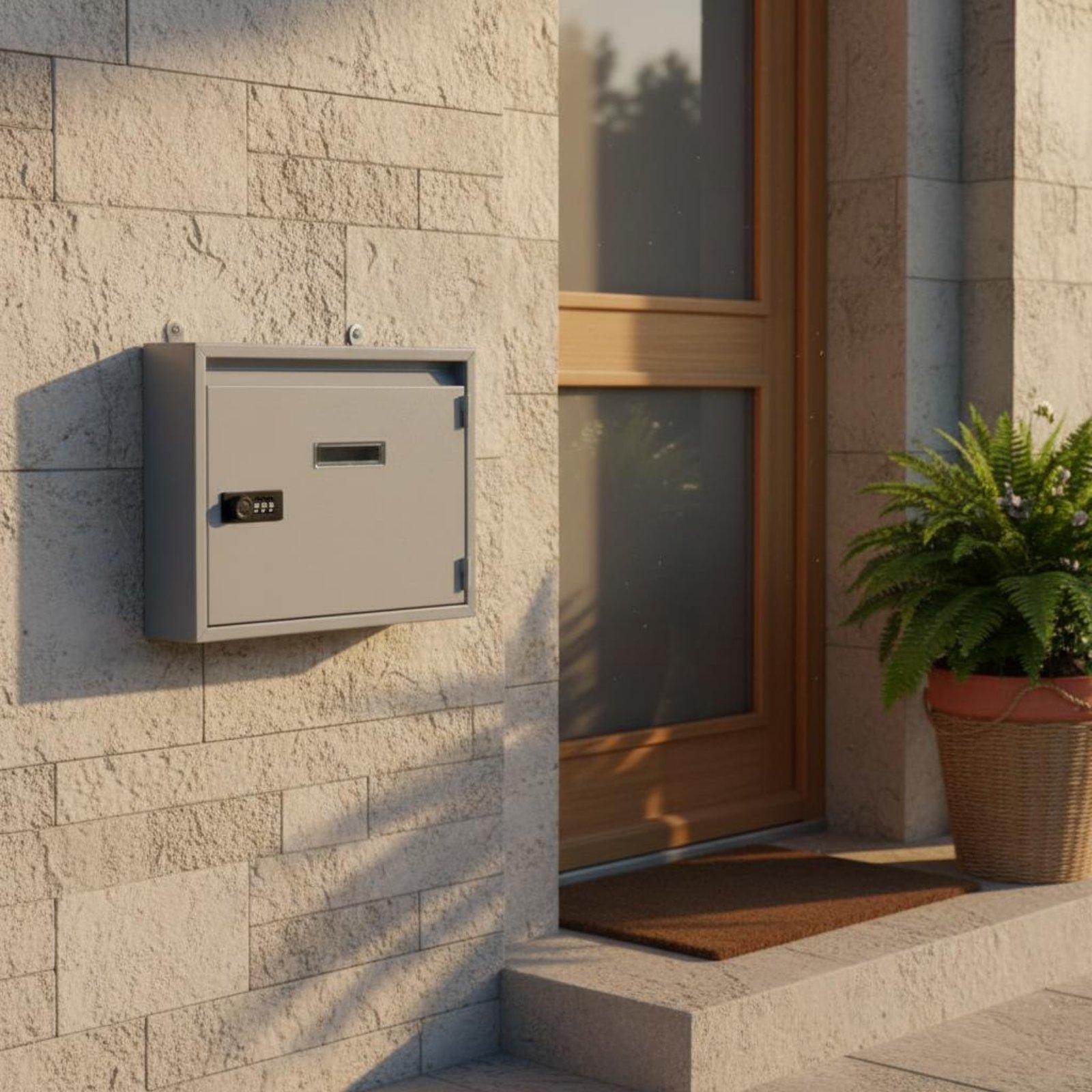 Mailbox with Lock Home Exterio - đánh giá và giá Home Security Letters